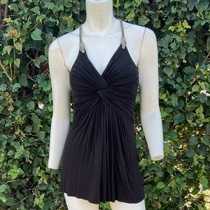 SKY Crystal Halter Top Size M! Like New!